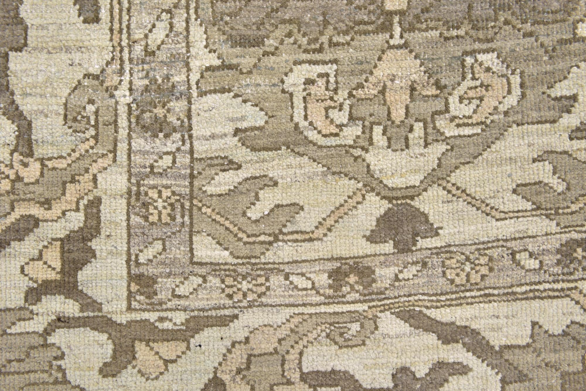 11' 4 x 15' 9 Hand Knotted Oushak Wool Rug