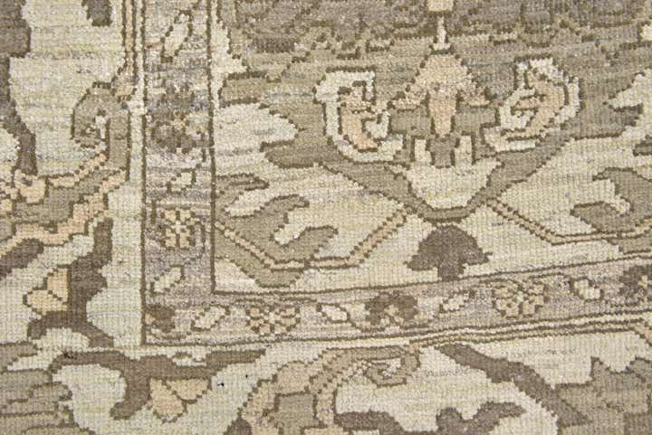 11' 4 x 15' 9 Hand Knotted Oushak Wool Rug