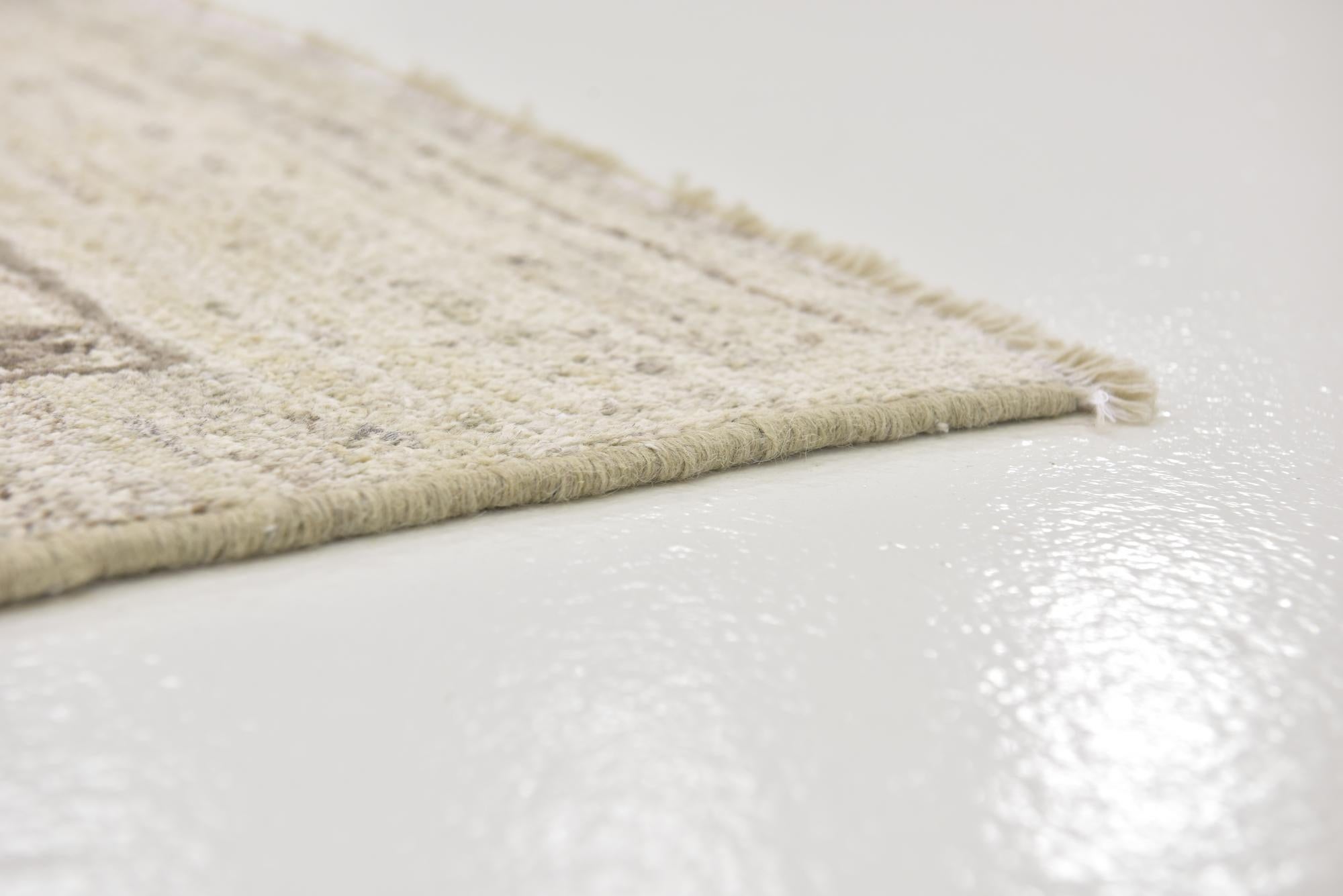 11' 4 x 15' 9 Hand Knotted Oushak Wool Rug