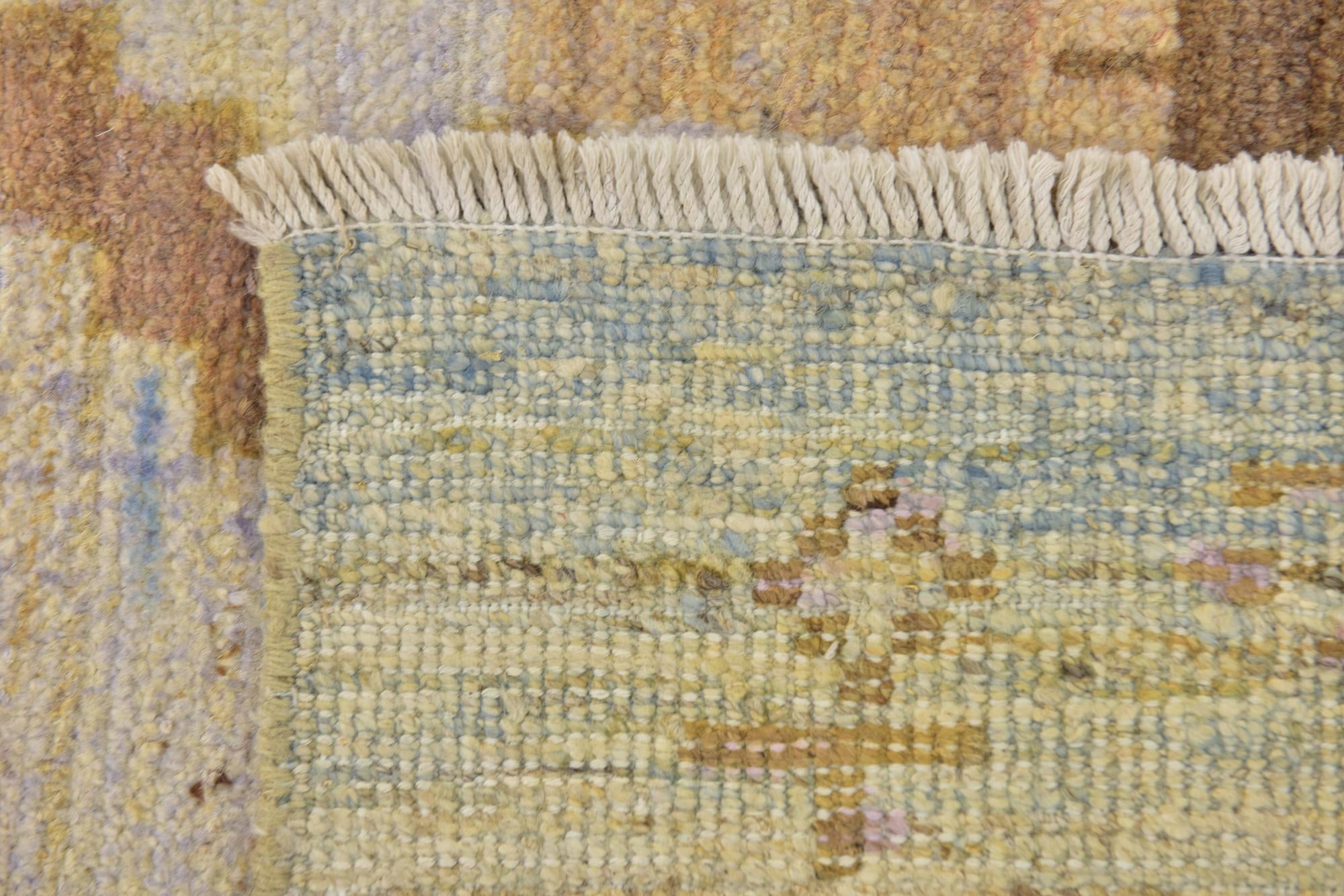 11' x 15' 10 Hand Knotted Oushak Wool Rug