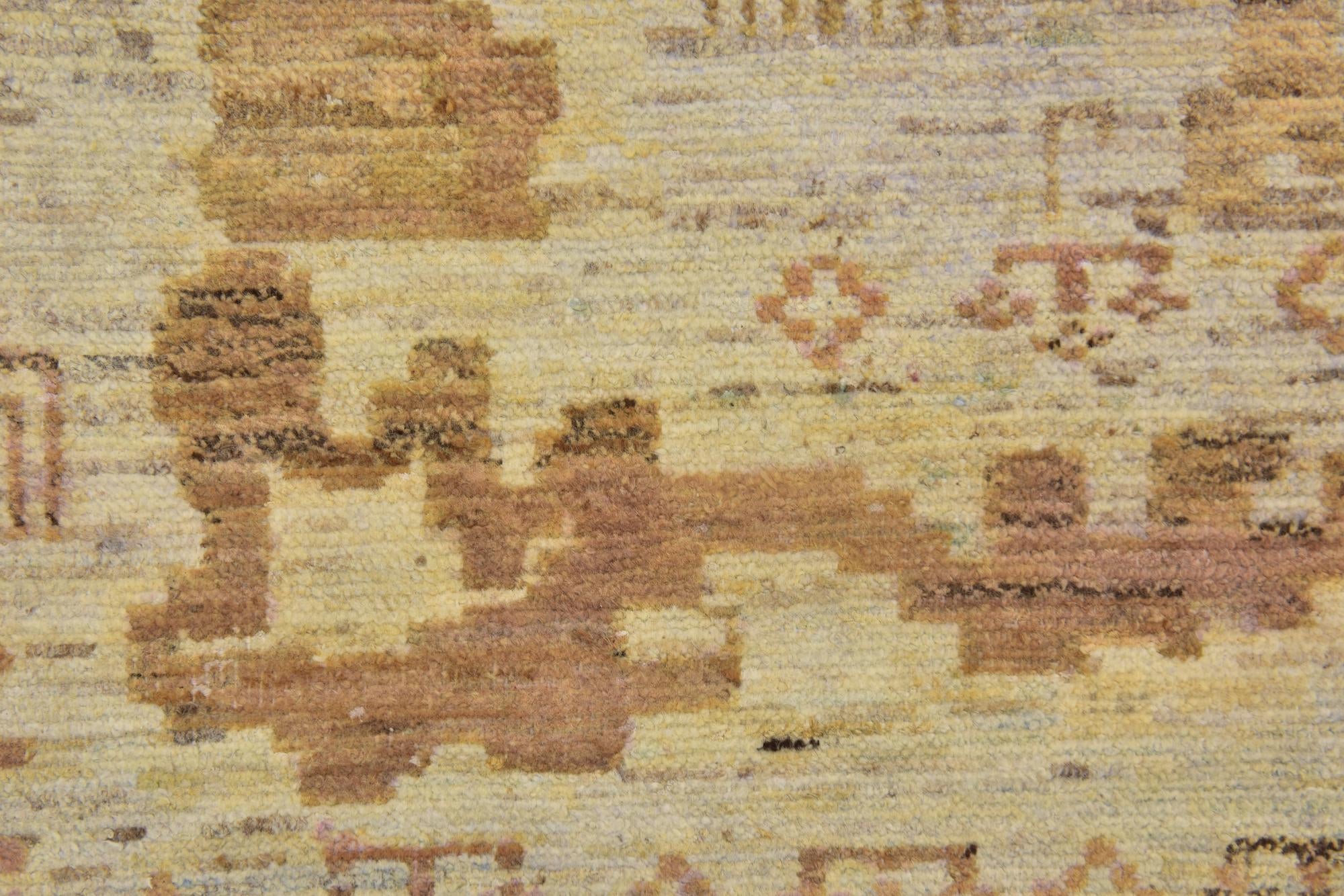 11' x 15' 10 Hand Knotted Oushak Wool Rug