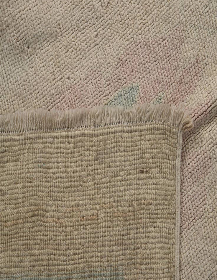 Detail image of 9' 6 x 13' 5  Hand Knotted Oushak Wool Rug