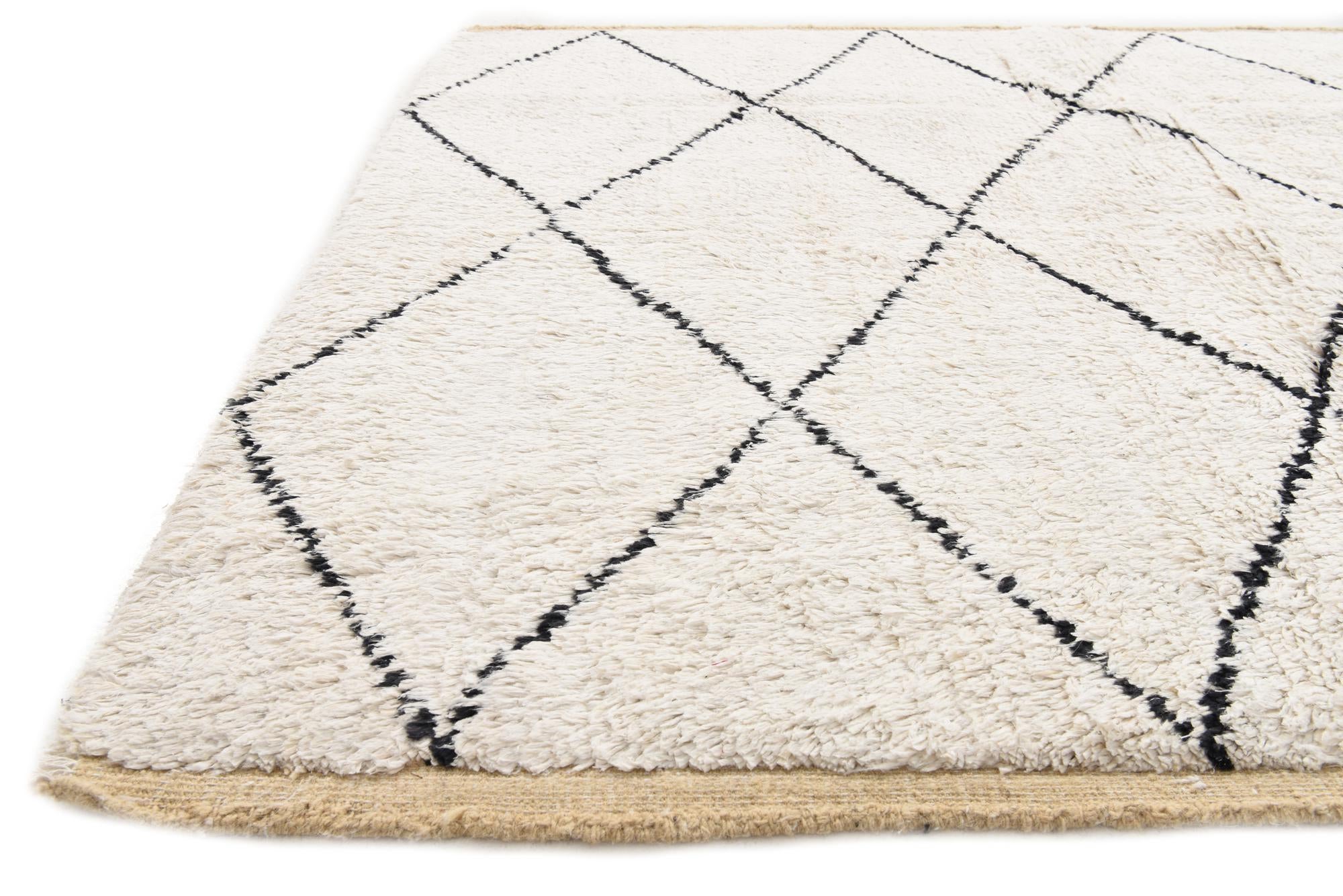 5' 2 x 7' 1 Hand Knotted Oushak Wool Rug