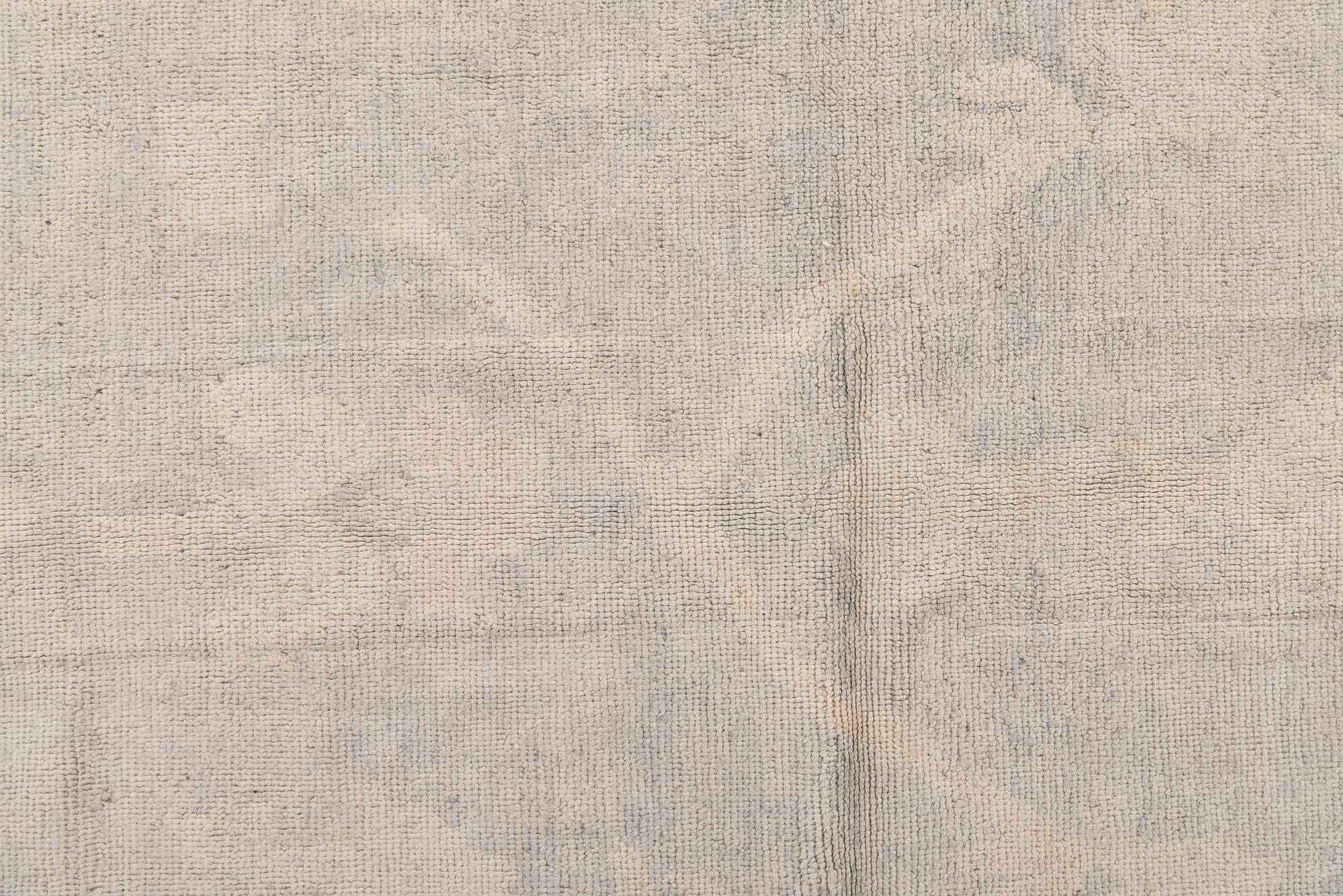 9' 7 x 13' 4 Hand Knotted Oushak Wool Rug