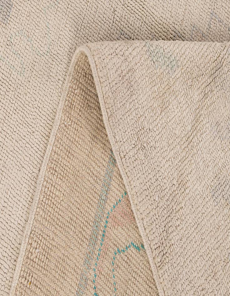 Detail image of 8' 7 x 11' 6  Hand Knotted Oushak Wool Rug