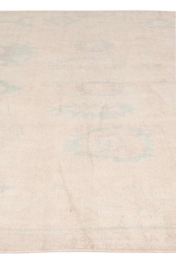 8' 7 x 11' 6 Hand Knotted Oushak Wool Rug