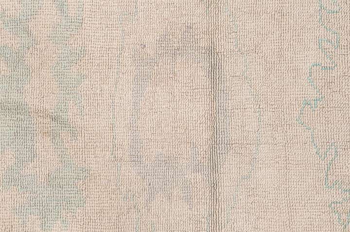 8' 7 x 11' 6 Hand Knotted Oushak Wool Rug