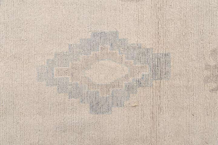 9' x 11' 4 Hand Knotted Oushak Wool Rug