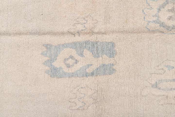9' x 11' 4 Hand Knotted Oushak Wool Rug