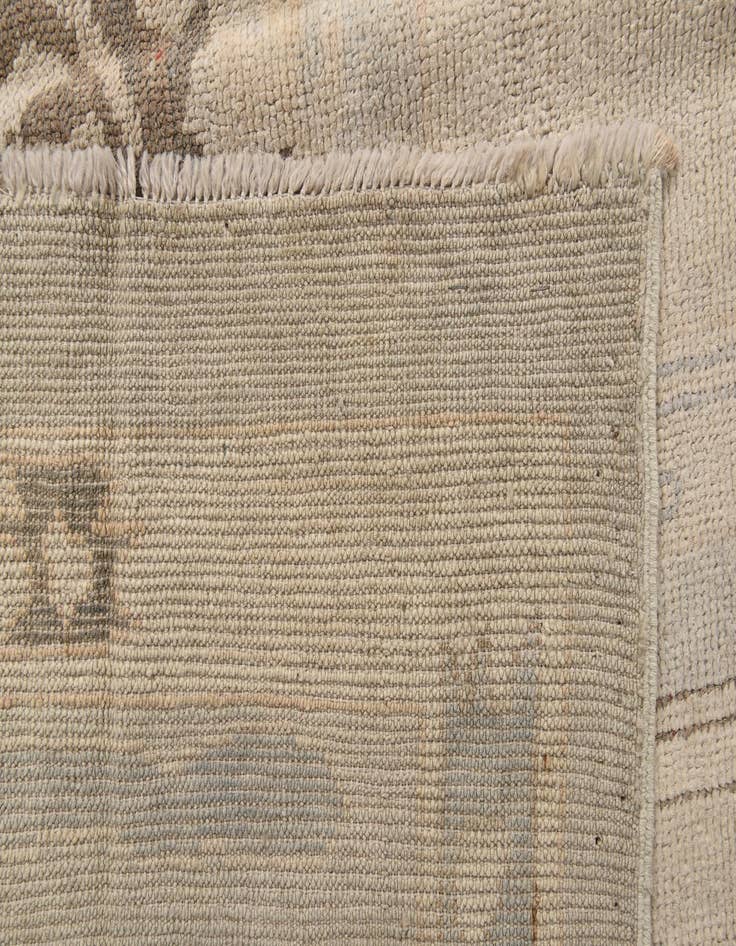 Detail image of 9' x 13' 9 Hand Knotted Oushak Wool Rug