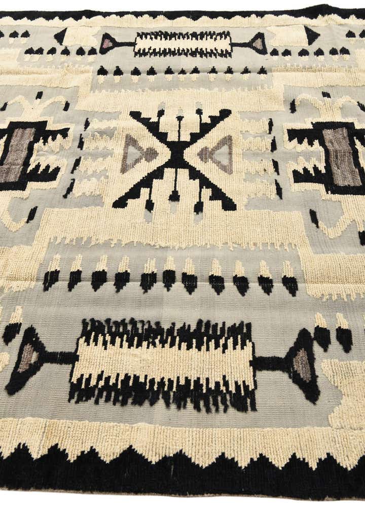 7' 8 x 10' 7 Hand Knotted Oushak Wool Rug