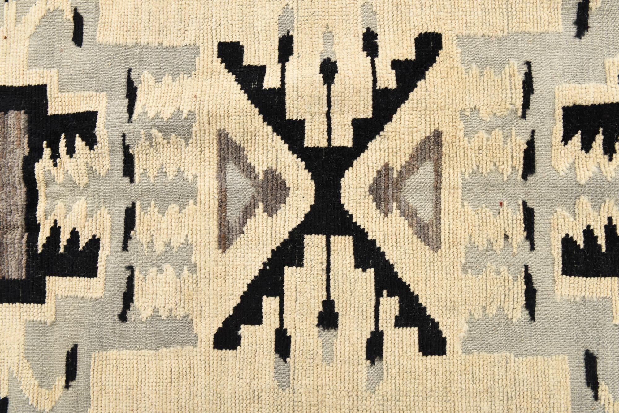 7' 8 x 10' 7 Hand Knotted Oushak Wool Rug