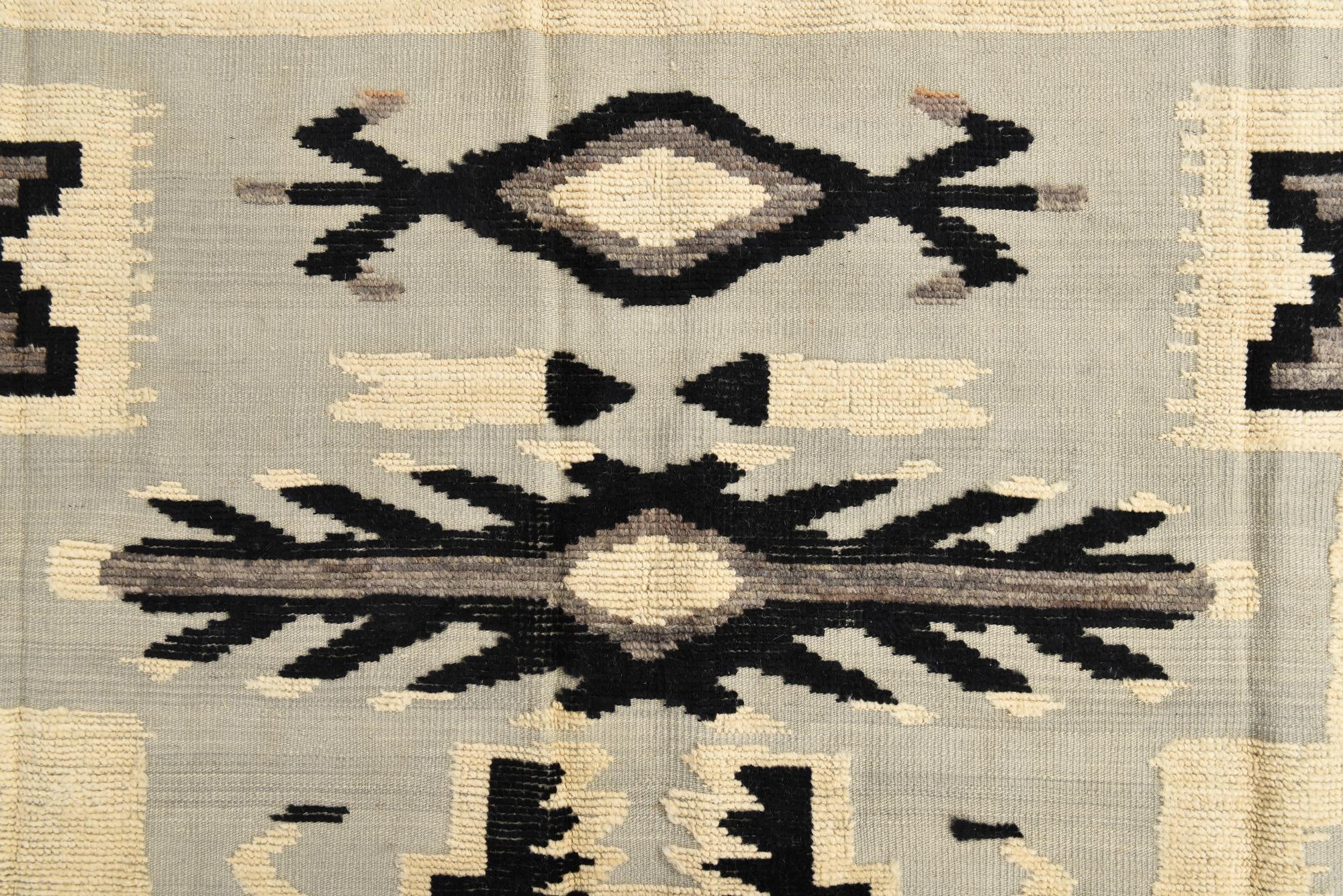 7' 8 x 10' 7 Hand Knotted Oushak Wool Rug