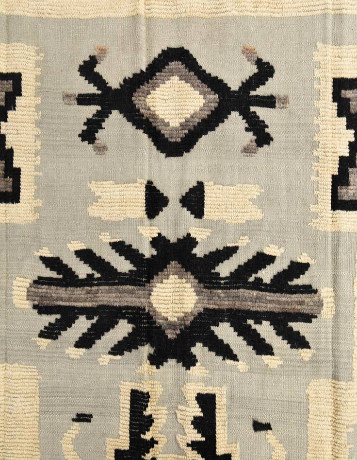 Detail image of 7' 8 x 10' 7  Hand Knotted Oushak Wool Rug