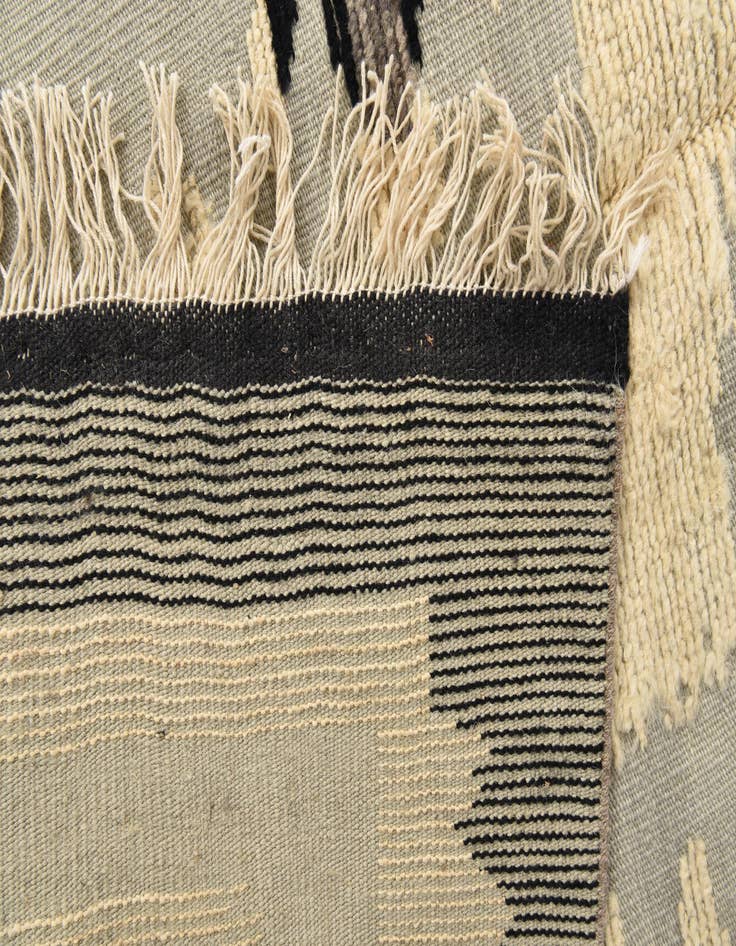 Detail image of 7' 8 x 10' 7  Hand Knotted Oushak Wool Rug