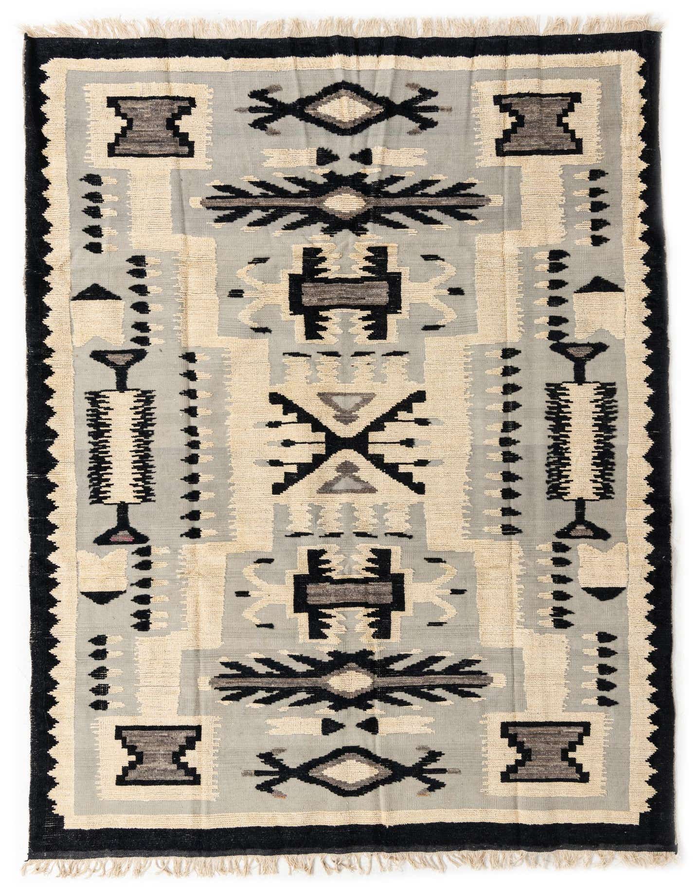 7' 8 x 10' 7 Hand Knotted Oushak Wool Rug
