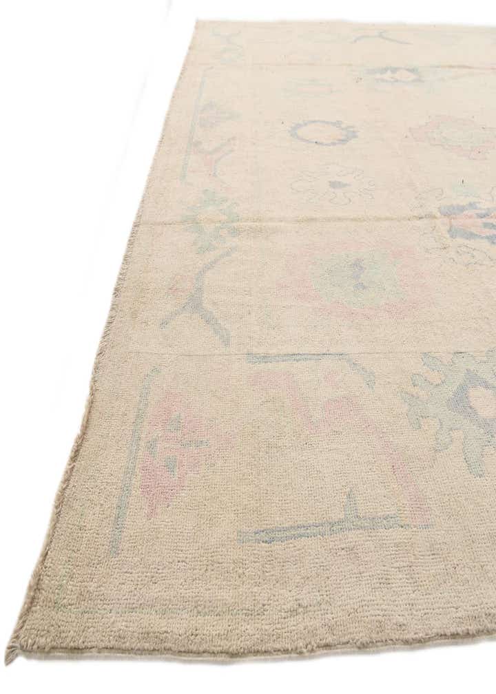 8' 10 x 11' 5 Hand Knotted Oushak Wool Rug