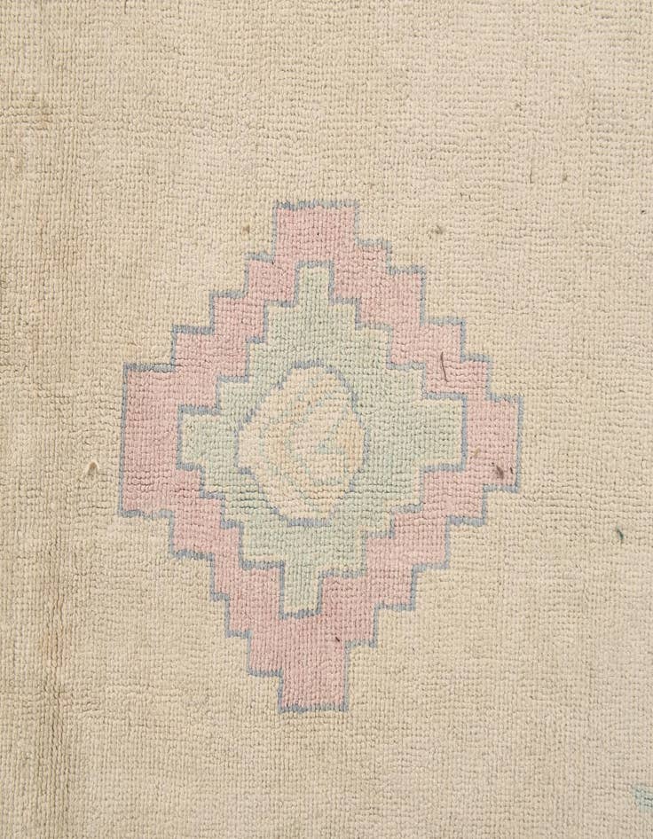 Detail image of 8' 10 x 11' 5  Hand Knotted Oushak Wool Rug