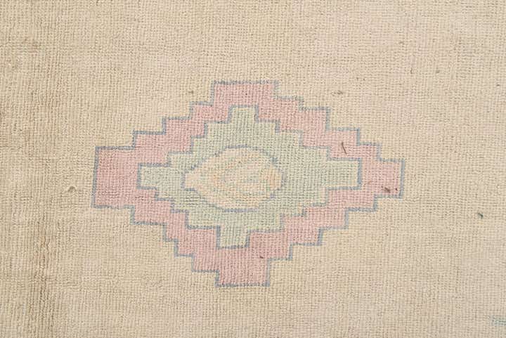 8' 10 x 11' 5 Hand Knotted Oushak Wool Rug