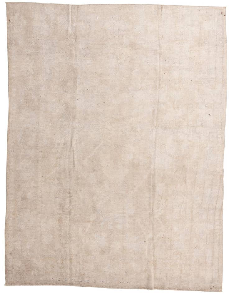 Detail image of 9' 10 x 14' Hand Knotted Oushak Wool Rug