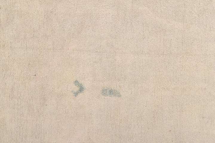 9' 10 x 13' 4 Hand Knotted Oushak Wool Rug