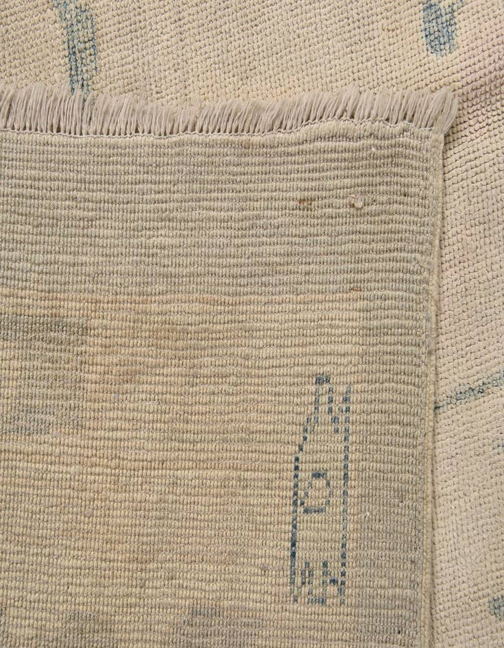 Detail image of 9' 10 x 13' 4  Hand Knotted Oushak Wool Rug