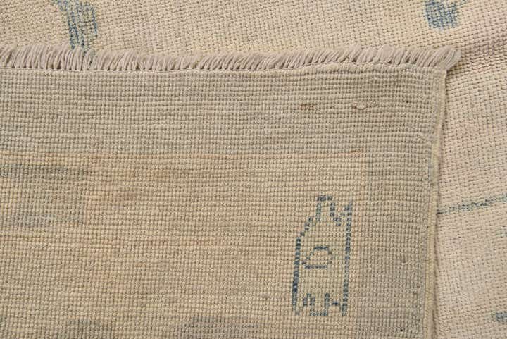 9' 10 x 13' 4 Hand Knotted Oushak Wool Rug