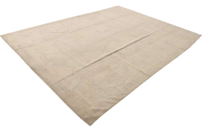 8' 9 x 11' 8 Hand Knotted Oushak Wool Rug