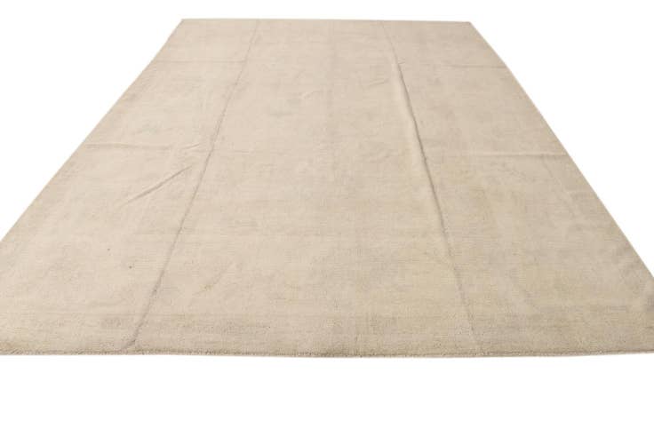 Detail image of 8' 9 x 11' 8 Hand Knotted Oushak Wool Rug