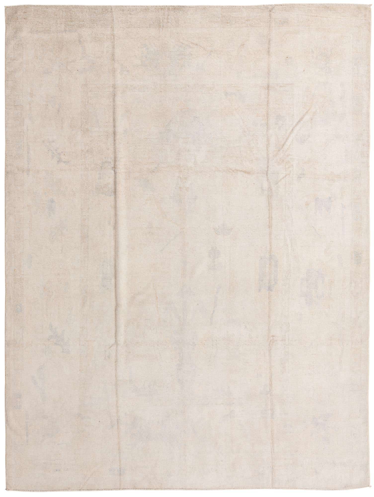 8' 9 x 11' 8 Hand Knotted Oushak Wool Rug