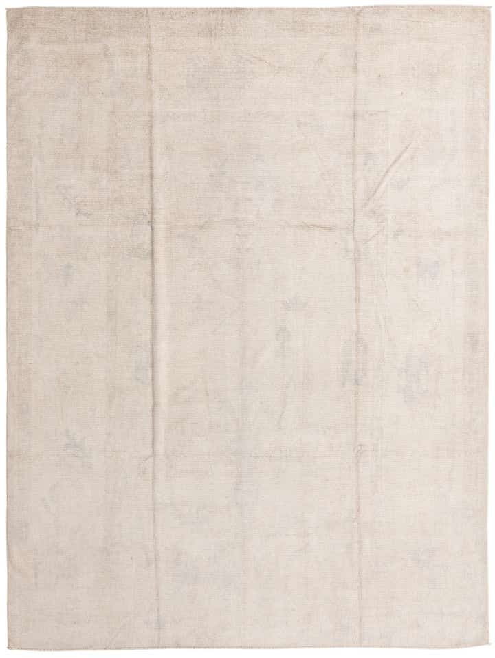 8' 9 x 11' 8 Hand Knotted Oushak Wool Rug