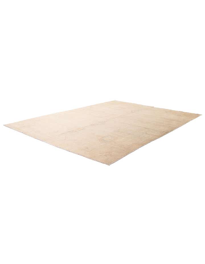 8' 9 x 11' 9 Hand Knotted Oushak Wool Rug