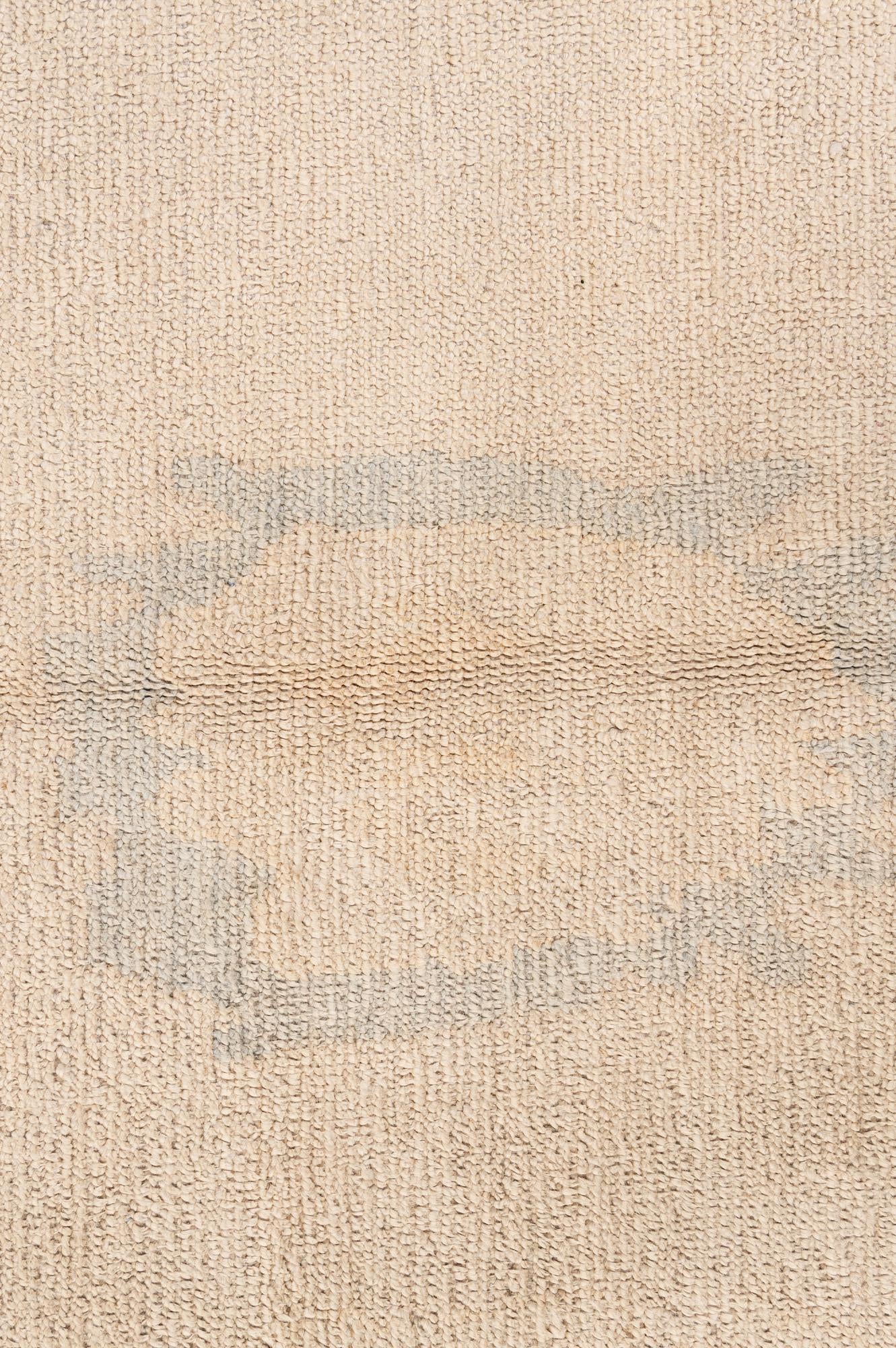 8' 9 x 11' 9 Hand Knotted Oushak Wool Rug