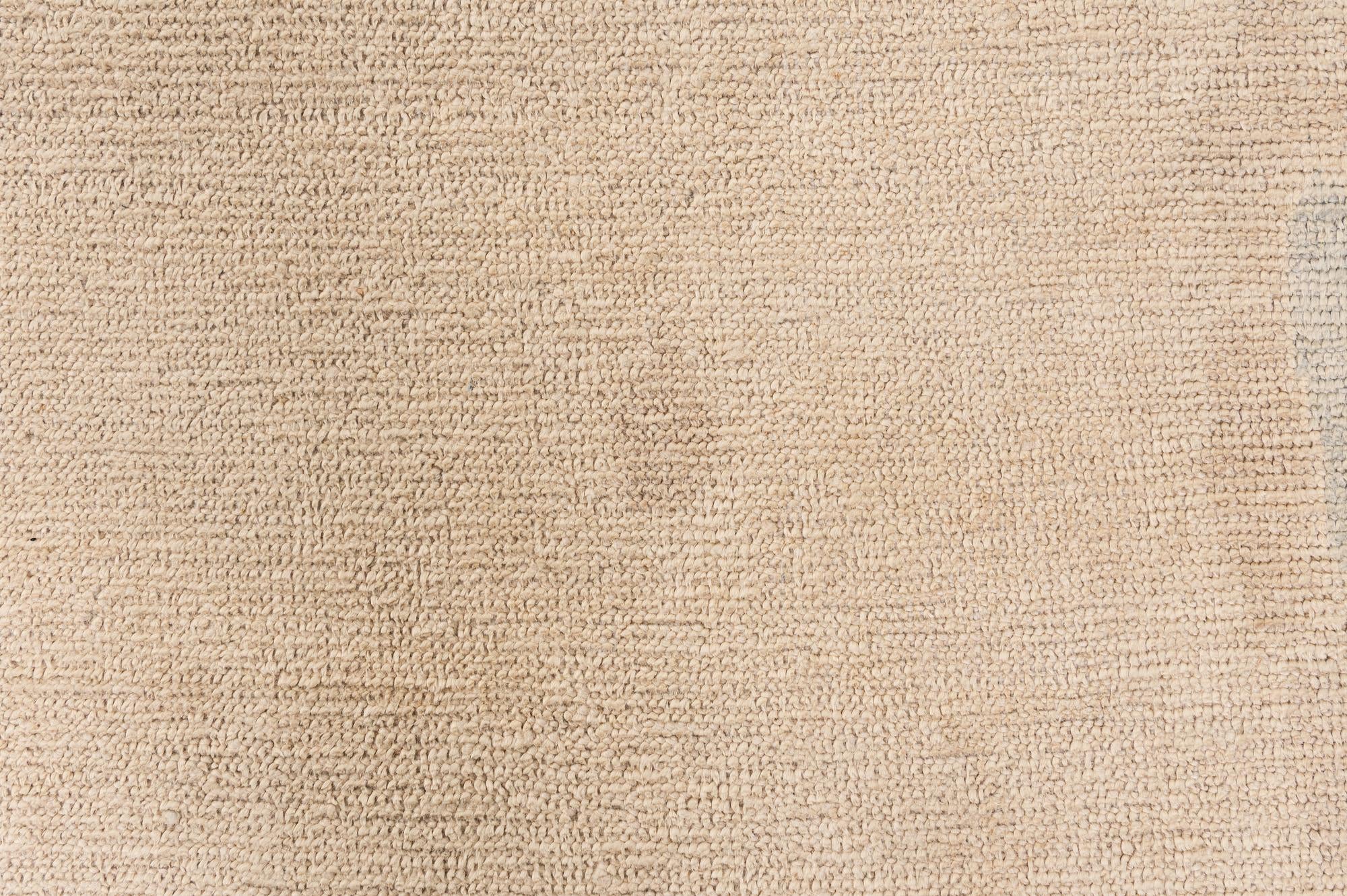 8' 9 x 11' 9 Hand Knotted Oushak Wool Rug