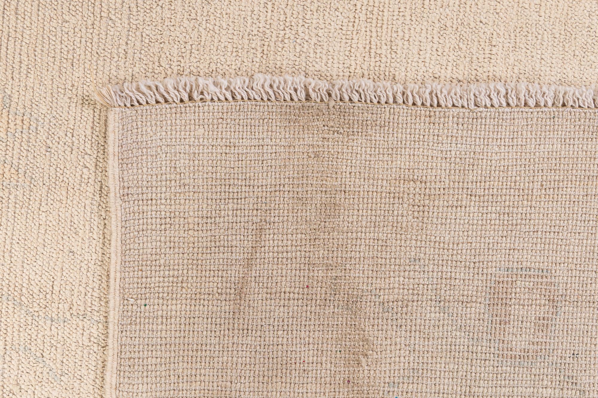 8' 9 x 11' 9 Hand Knotted Oushak Wool Rug