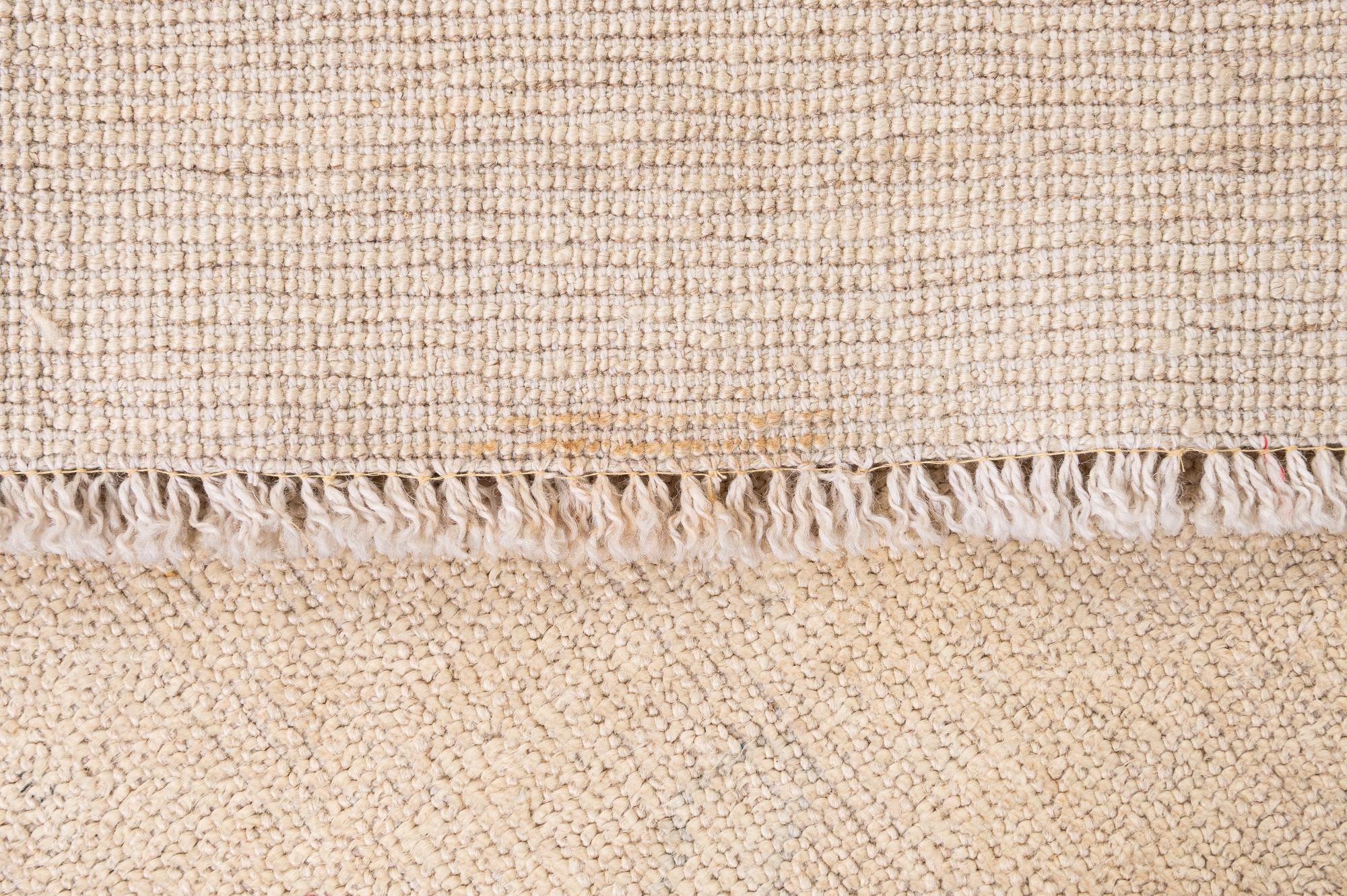 8' 9 x 11' 9 Hand Knotted Oushak Wool Rug