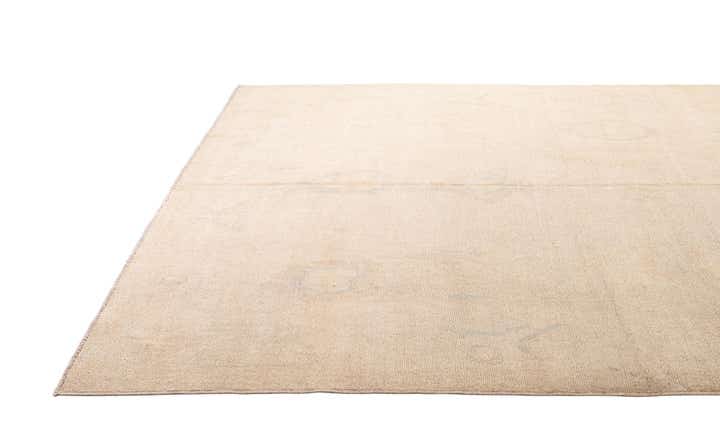 8' 9 x 11' 9 Hand Knotted Oushak Wool Rug