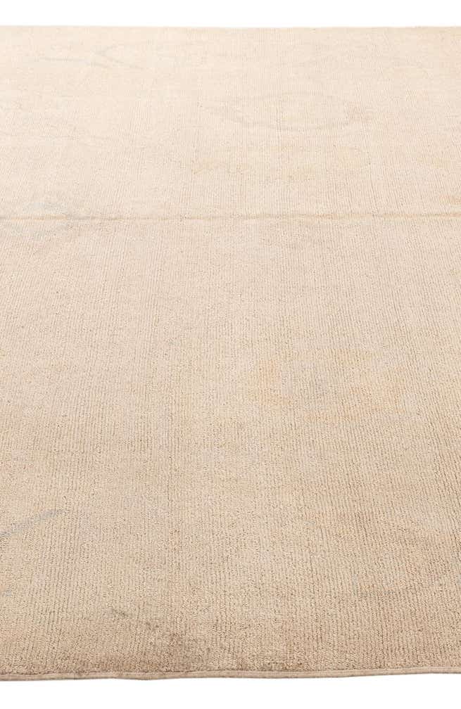 8' 9 x 11' 9 Hand Knotted Oushak Wool Rug