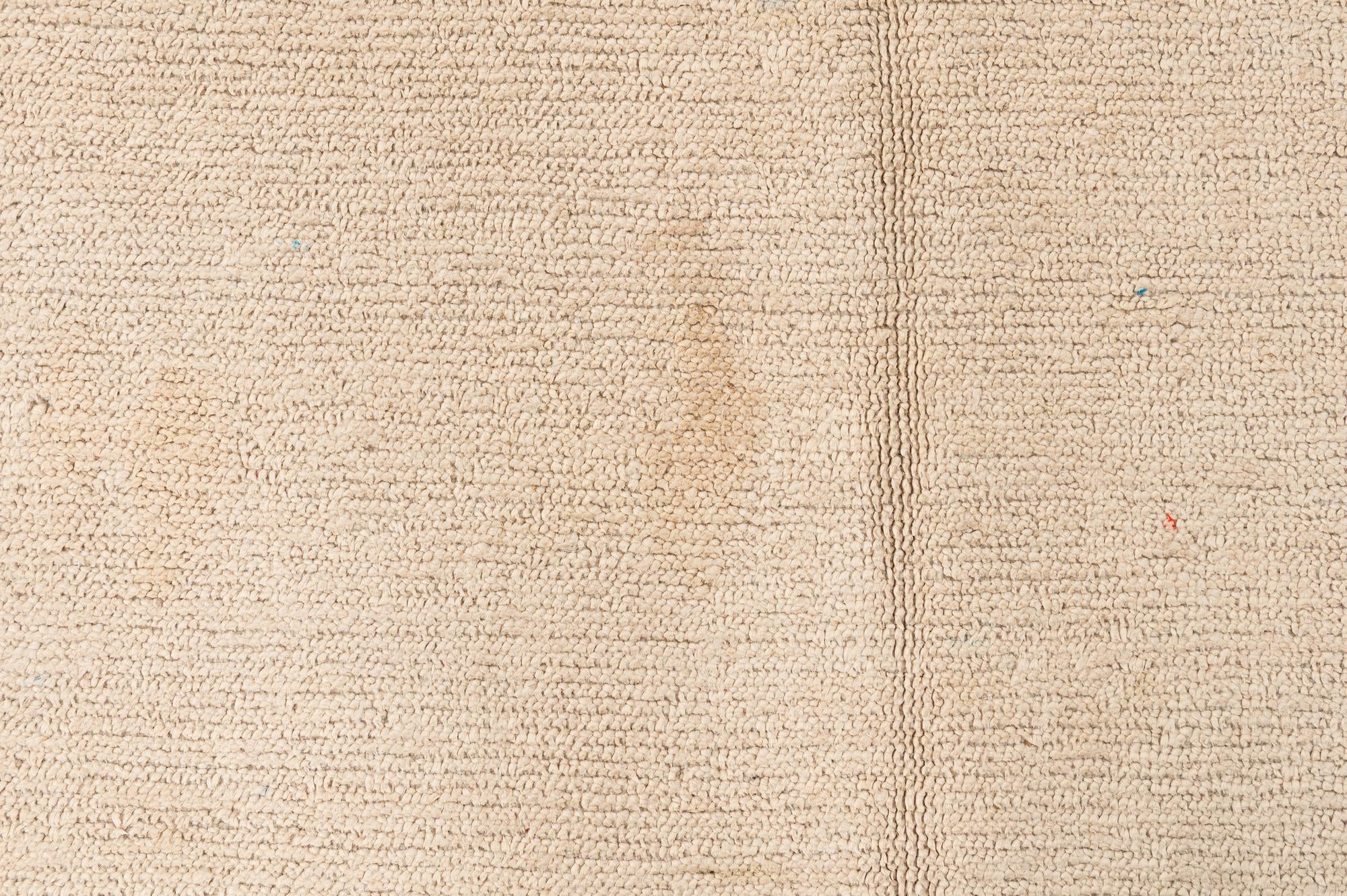 8' 9 x 11' 9 Hand Knotted Oushak Wool Rug