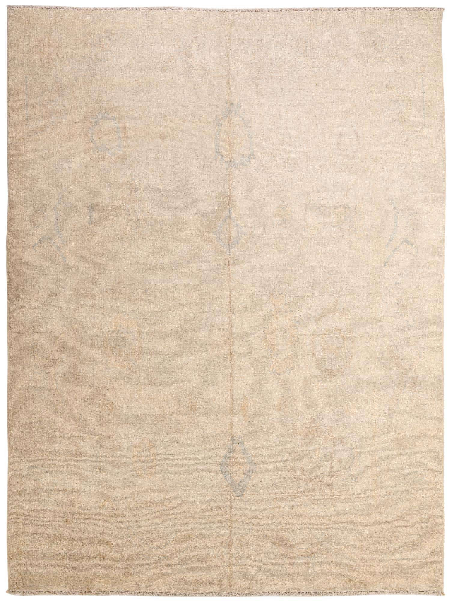 8' 9 x 11' 9 Hand Knotted Oushak Wool Rug