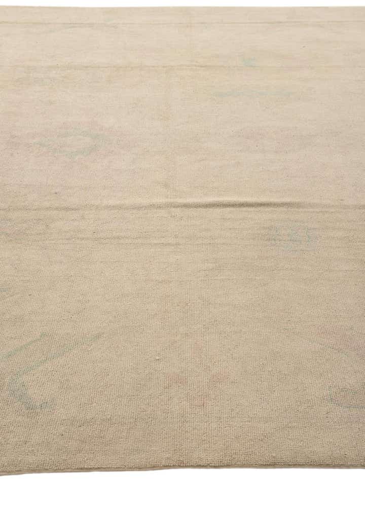 9' 9 x 13' 7 Hand Knotted Oushak Wool Rug