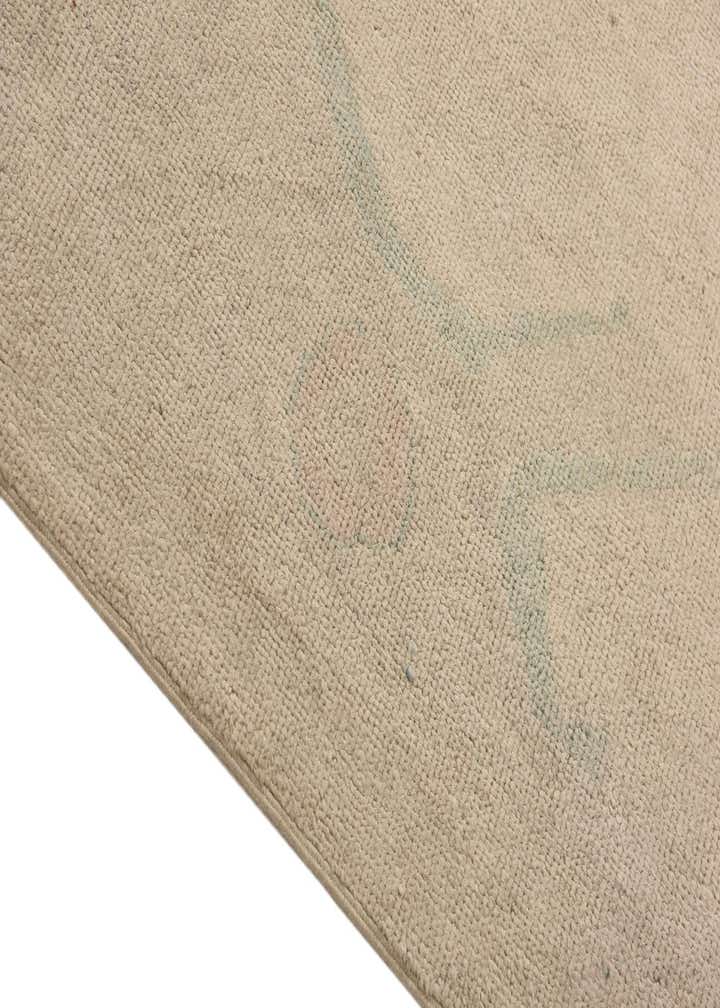 9' 9 x 13' 7 Hand Knotted Oushak Wool Rug