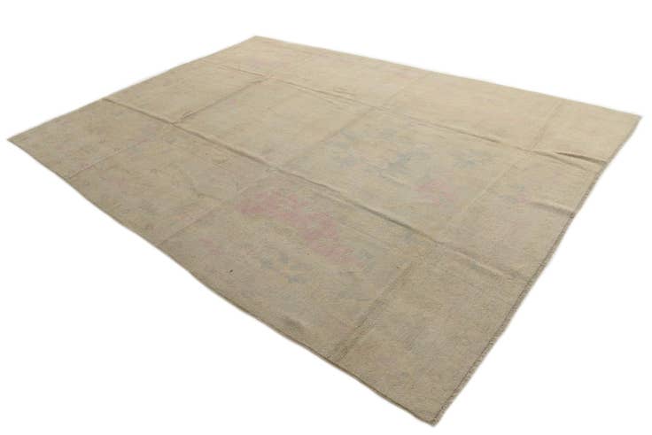 Detail image of 10' x 13' 5 Hand Knotted Oushak Wool Rug