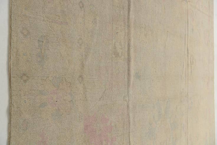 Detail image of 10' x 13' 5 Hand Knotted Oushak Wool Rug