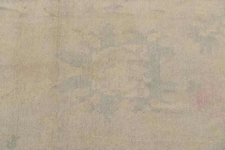 Detail image of 10' x 13' 5 Hand Knotted Oushak Wool Rug