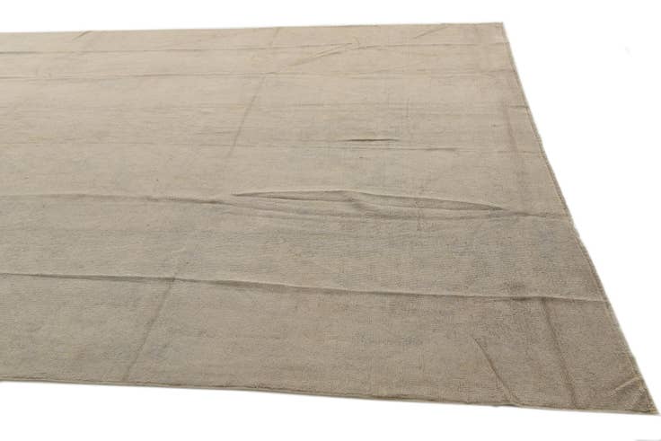 Detail image of 8' 10 x 11' 5 Hand Knotted Oushak Wool Rug