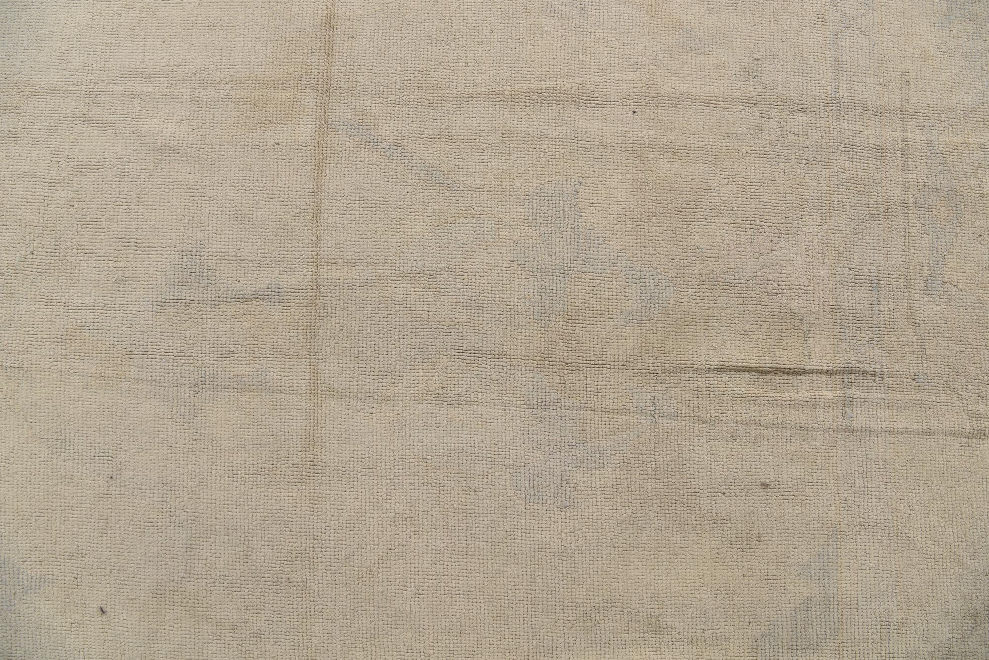8' 10 x 11' 5 Hand Knotted Oushak Wool Rug