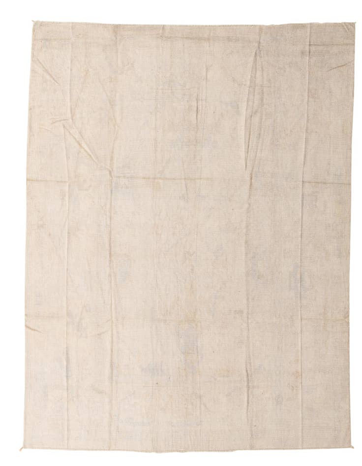 Detail image of 8' 10 x 11' 5 Hand Knotted Oushak Wool Rug