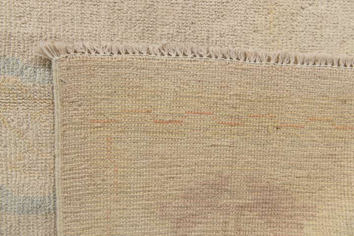8' 10 x 11' 6 Hand Knotted Oushak Wool Rug