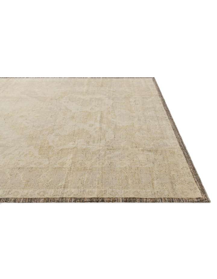 8' 6 x 10' 2 Hand Knotted Oushak Wool Rug